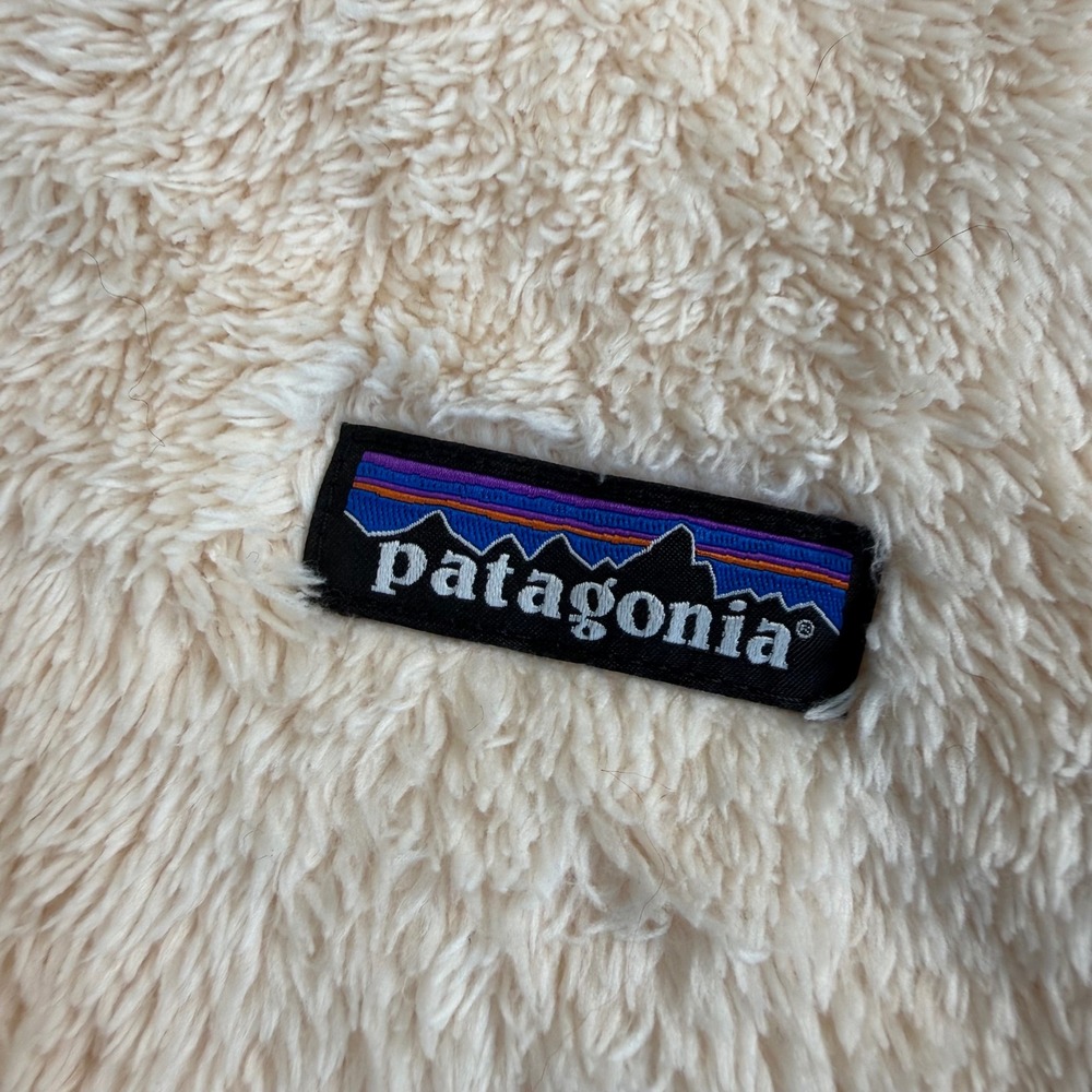 Patagonia Los Gatos Fleece Pullover Womens Medium Outdoor Cozy Fuzzy 1/4 Zip - Picture 4 of 7